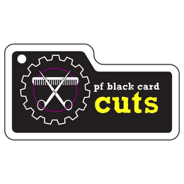 PF BLACK CARD CUTS logo