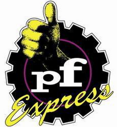 PF EXPRESS logo
