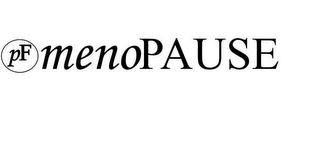 PF MENOPAUSE logo