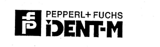 PF PEPPERL + FUCHS IDENT-M logo