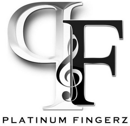 PF PLATINUM FINGERZ logo