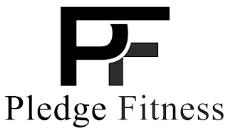 PF PLEDGE FITNESS logo