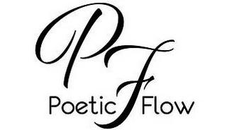 PF POETIC FLOW logo