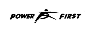PF POWER FIRST logo
