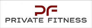 PF PRIVATE FITNESS logo