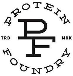 PF PROTEIN FOUNDRY TRD MRK logo