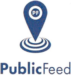 PF PUBLICFEED logo