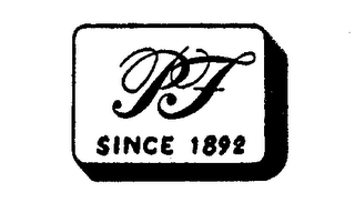 PF SINCE 1892 logo