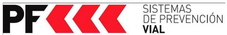 PF SISTEMAS DE PREVENCIÓN VIAL logo