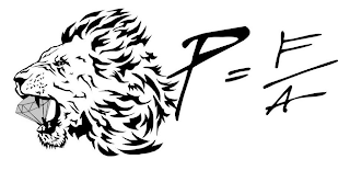 P=F/A logo