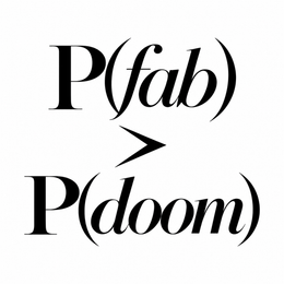 P(FAB) > P(DOOM) logo