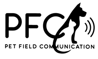PFC PET FIELD COMMUNICATION logo
