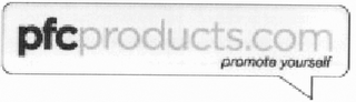 PFCPRODUCTS.COM PROMOTE YOURSELF logo