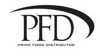 PFD PRIME FOOD DISTRIBUTOR logo