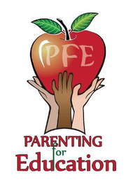 PFE PARENTING FOR EDUCATION logo