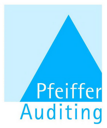 PFEIFFER AUDITING logo