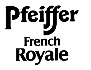 PFEIFFER FRENCH ROYALE logo