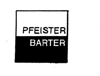 PFEISTER BARTER logo