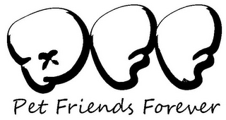 PFF PET FRIENDS FOREVER logo