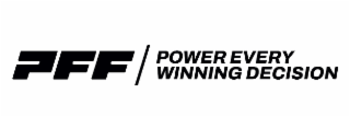 PFF POWER EVERY WINNING DECISION logo
