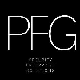 PFG SECURITY ENTERPRISE SOLUTIONS logo