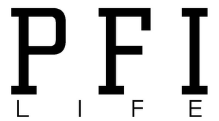 PFI LIFE logo