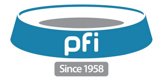 PFI SINCE 1958 logo
