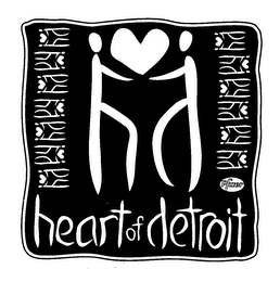 PFIZER HEART OF DETROIT logo