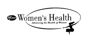 PFIZER WOMEN'S HEALTH ADVANCING THE HEALTH OF WOMEN logo