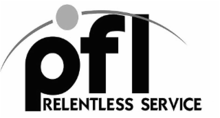 PFL RELENTLESS SERVICE logo