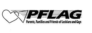 PFLAG PARENTS, FAMILIES AND FRIENDS OF LESBIANS AND GAYS logo