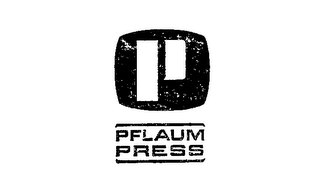 PFLAUM PRESS P logo