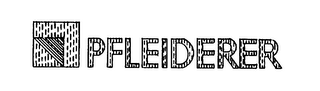 PFLEIDERER logo