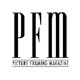 PFM PICTURE FRAMING MAGAZINE logo