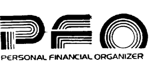 PFO PERSONAL FINANCIAL ORGANIZER logo