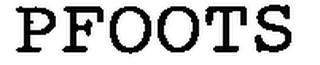 PFOOTS logo