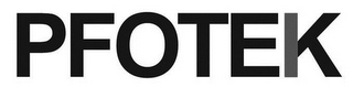 PFOTEK logo