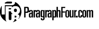 PFOUR PARAGRAPHFOUR.COM logo