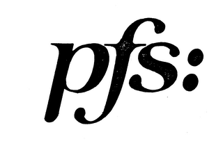 PFS: logo