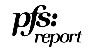 PFS: REPORT logo