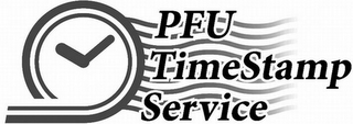 PFU TIMESTAMP SERVICE logo