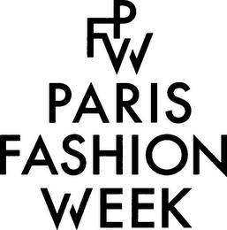 PFW PARIS FASHION WEEK logo
