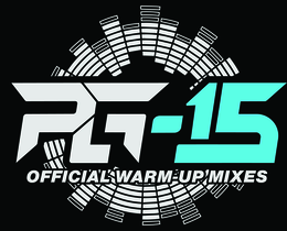 PG-15 OFFICIAL WARM-UP MIXES logo