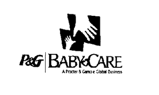 P&G BABY CARE A PROCTER & GAMBLE GLOBAL BUSINESS logo
