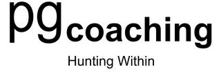 PG COACHING HUNTING WITHIN logo