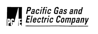 PG E PACIFIC GAS AND ELECTRIC COMPANY logo