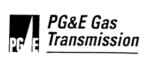 PG E PG&E GAS TRANSMISSION logo