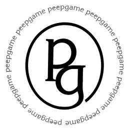 PG PEEPGAME logo