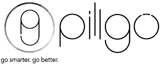 PG PILLGO GO SMARTER. GO BETTER. logo