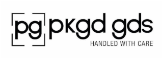 PG PKGD GDS HANDLED WITH CARE logo